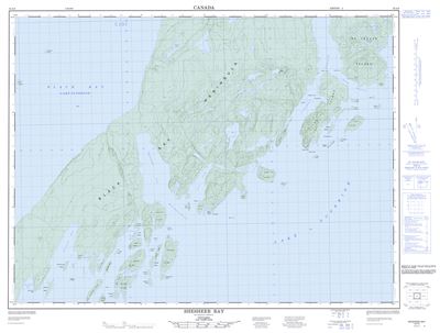 052A09 - SHESHEEB BAY - Topographic Map