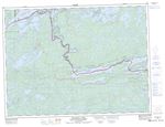 052B02 - SAGANAGA LAKE - Topographic Map