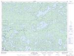 052B05 - POOHBAH LAKE - Topographic Map