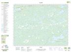 052C09 - PIPE LAKE - Topographic Map