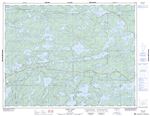 052F13 - FEIST LAKE - Topographic Map