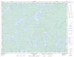 052G16 - HARMON LAKE - Topographic Map