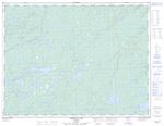 052H05 - ARMISTICE LAKE - Topographic Map