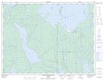 052H07 - BLACK STURGEON LAKE - Topographic Map