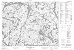 052I05 - ONAMAKAWASH LAKE - Topographic Map