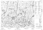 052I13 - BURNTROCK LAKE - Topographic Map