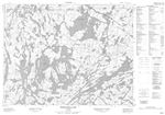 052J01 - SESEGANAGA LAKE - Topographic Map