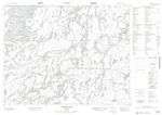 052J08 - WILKIE LAKE - Topographic Map