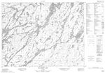 052J10 - DE LESSEPS LAKE - Topographic Map