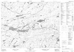 052J13 - OTATAKAN LAKE - Topographic Map