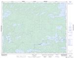 052K12 - WEGG LAKE - Topographic Map