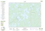 052L03 - CROWDUCK LAKE - Topographic Map