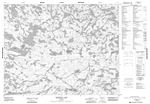 052L10 - DOWSWELL LAKE - Topographic Map