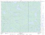 052L11 - FLINTSTONE LAKE - Topographic Map