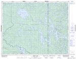 052M03 - AIKENS LAKE - Topographic Map