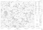 052M08 - BIGSHELL LAKE - Topographic Map