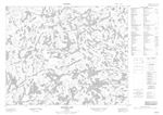 052M15 - ONEPINE LAKE - Topographic Map