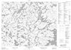 052M16 - PIKANGIKUM LAKE - Topographic Map