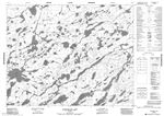 052O07 - KAWINOGANS LAKE - Topographic Map