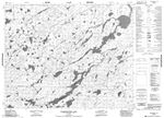 052O16 - MAMIEGOWISH LAKE - Topographic Map