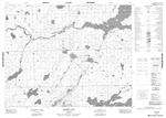 052P15 - OZHISKI LAKE - Topographic Map