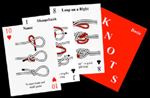 Knots - Playing Cards. Learn to tie knots while playing your favorite card games. Each card will show you how to tie a different knot.