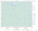 053A - WUNNUMMIN LAKE - Topographic Map