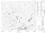 053A12 - OBABIGAN LAKE - Topographic Map
