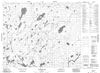 053B16 - WACHUSK LAKE - Topographic Map