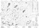 053B16 - WACHUSK LAKE - Topographic Map