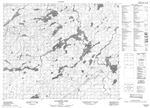 053C08 - LAUGHTON LAKE - Topographic Map
