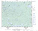 053F - OPASQUIA LAKE - Topographic Map