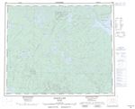 053G - MAKOOP LAKE - Topographic Map