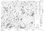 053G02 - NIKITOWA LAKE - Topographic Map