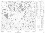 053H06 - LONG DOG LAKE - Topographic Map