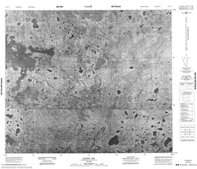 053K08 - RAPSON BAY - Topographic Map