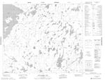 053K12 - PESANAPISKO LAKE - Topographic Map