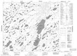 053M03 - WHITEMUD LAKE - Topographic Map