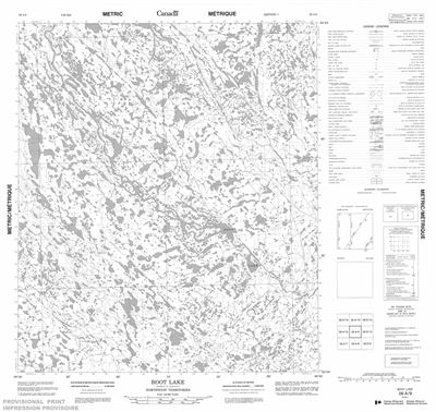 056A09 - BOOT LAKE - Topographic Map