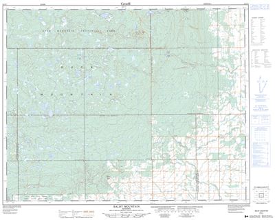 062N07 - BALDY MOUNTAIN - Topographic Map