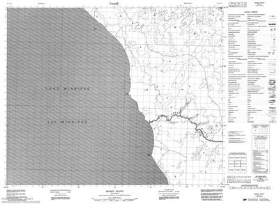 063A11 - MOSSY POINT - Topographic Map