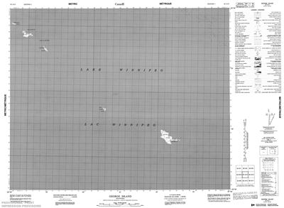 063A13 - GEORGE ISLAND - Topographic Map