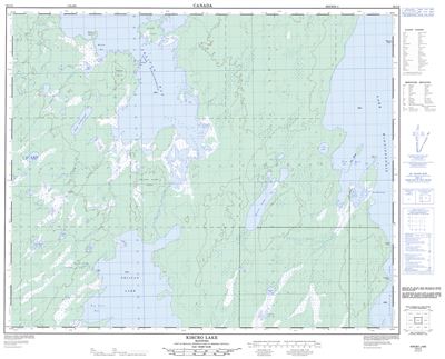 063C09 - KIRCRO LAKE - Topographic Map