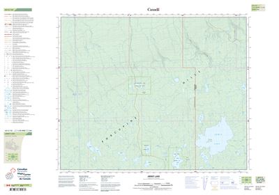 063C12 - ARMIT LAKE - Topographic Map