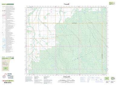 063E03 - CONNELL CREEK - Topographic Map