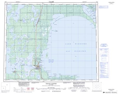 063G - GRAND RAPIDS - Topographic Map