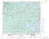 063J - WESKUSKO LAKE - Topographic Map