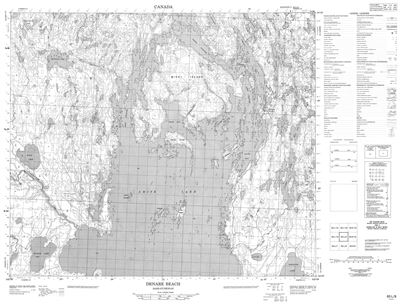 063L09 - DENARE BEACH - Topographic Map