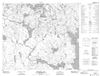 063L13 - OSKIKEBUK LAKE - Topographic Map
