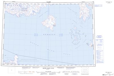 067B - QUEEN MAUD GULF - Topographic Map